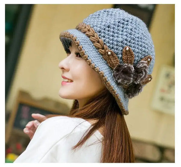 Knitted Hats for Elderly Mothers in Autumn & Winter