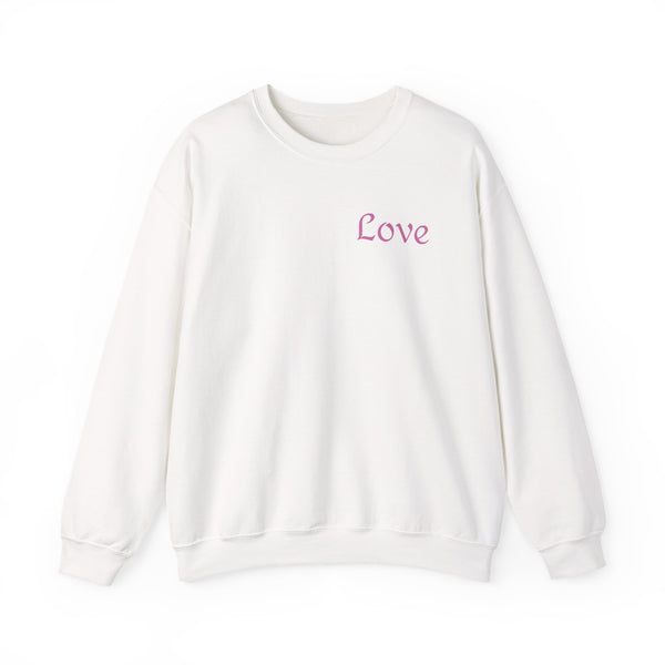 Love Everyday Unisex Sweatshirt, Cozy Crewneck, Gift for Her, Casual Comfort, Valentine's Day, Love Gift