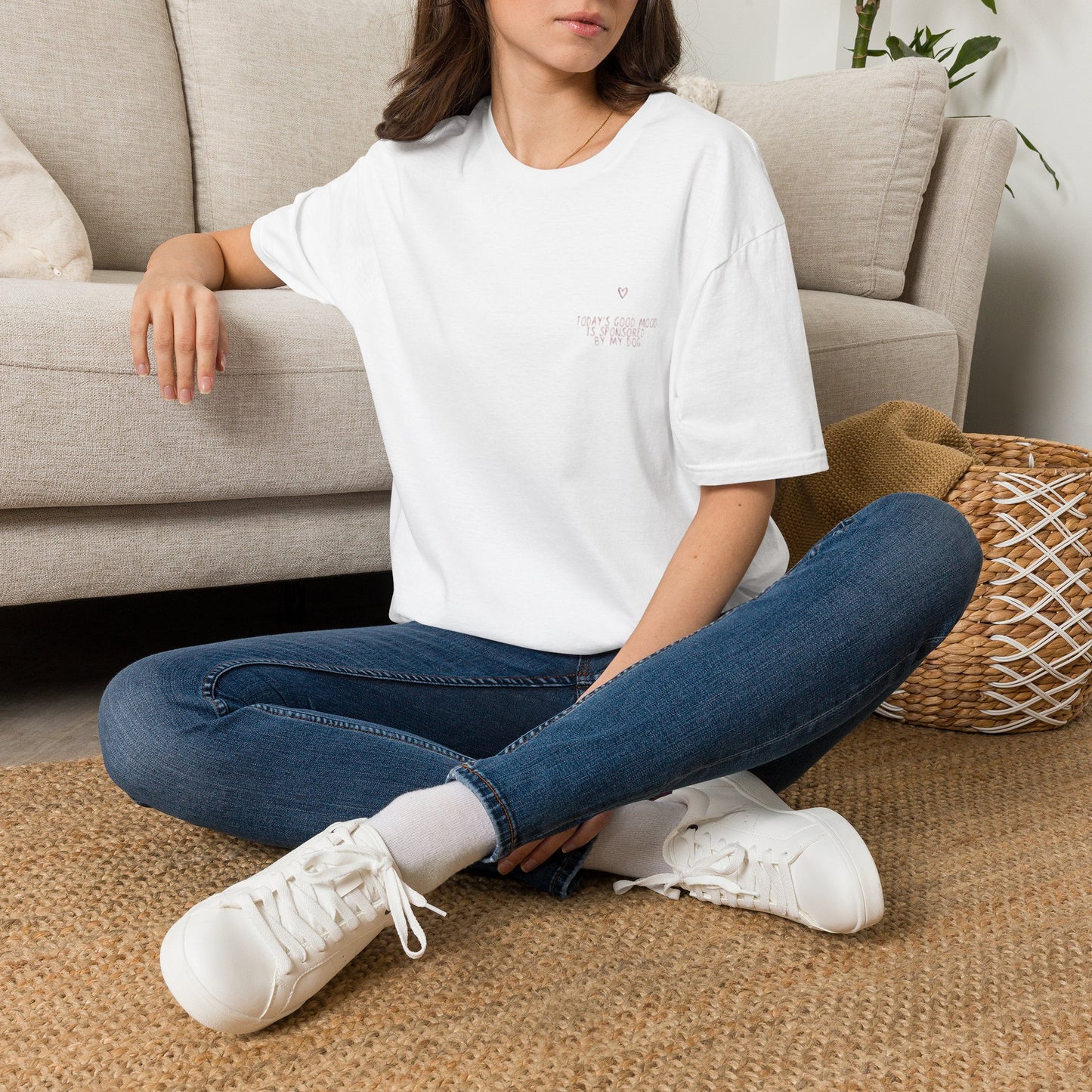 Minimal soft heart Tshirt