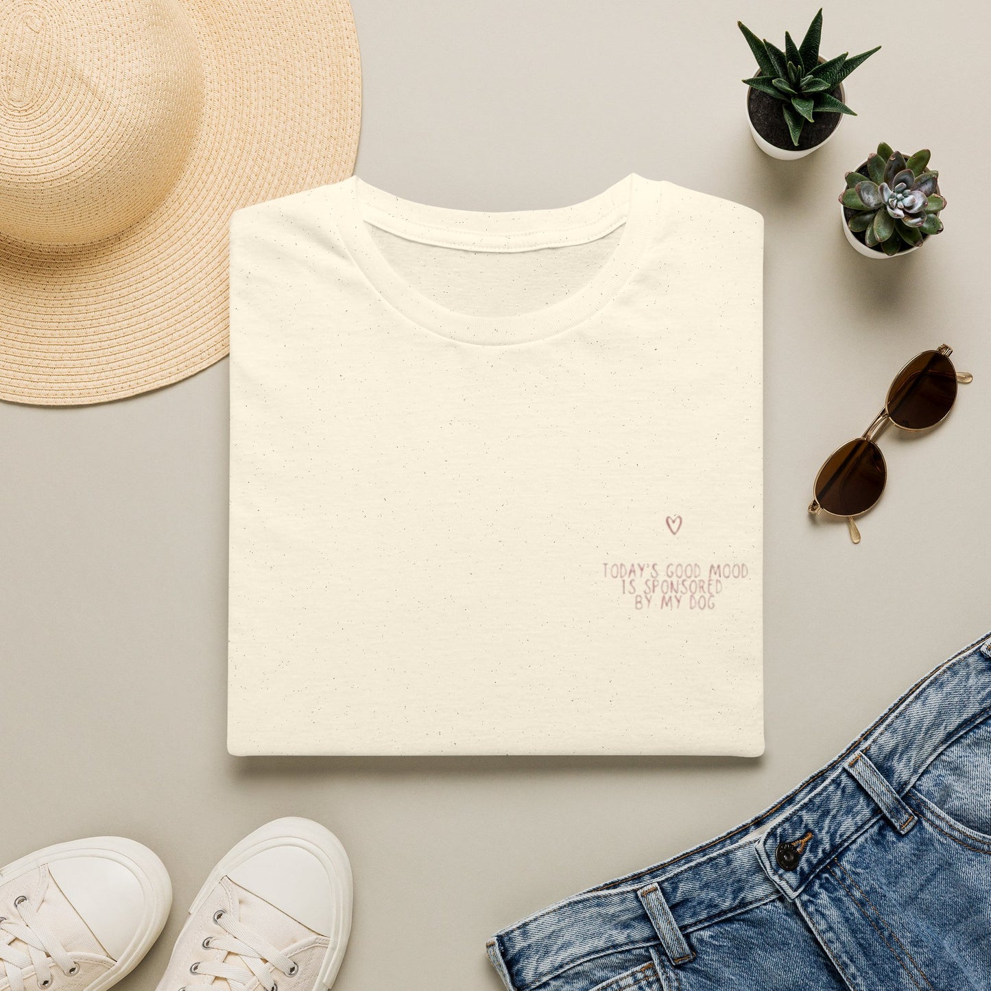 Minimal soft heart Tshirt
