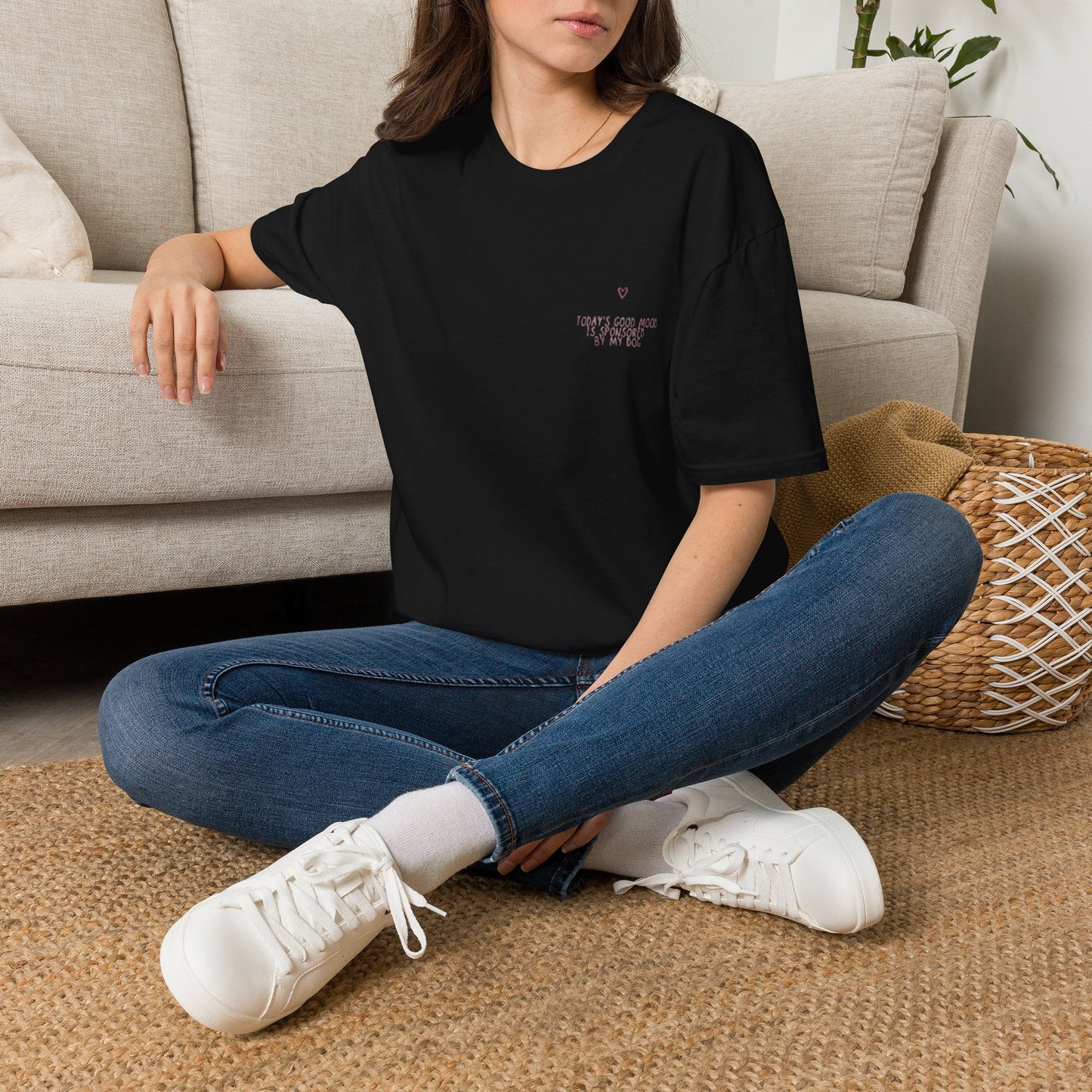 Minimal soft heart Tshirt