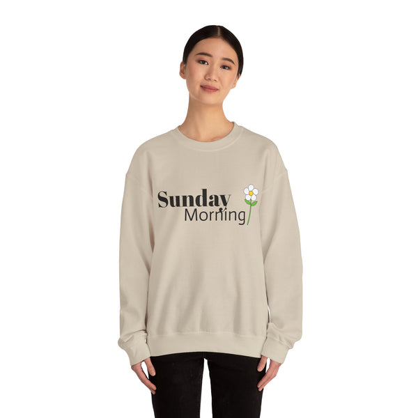 Bright & Cheery Sunday Morning Sweatshirt, Cozy Crewneck, Fashion, Spring Vibes, Fruit Print, Gift for Her