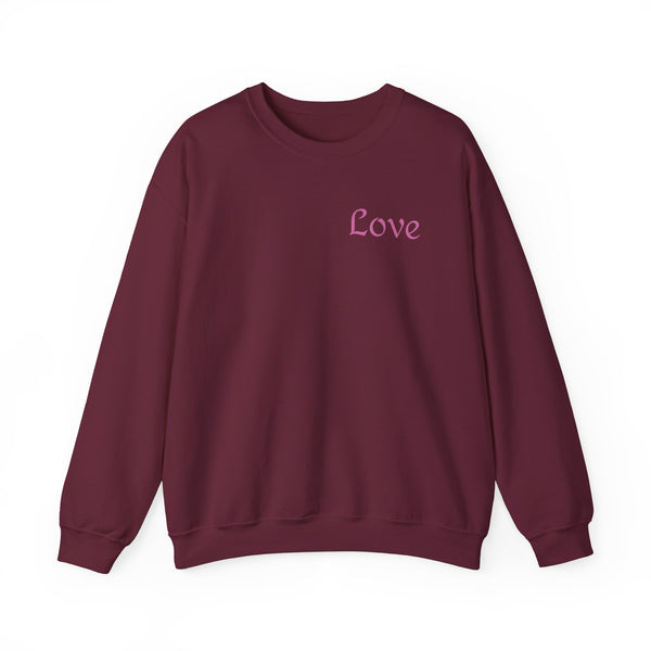 Love Everyday Unisex Sweatshirt, Cozy Crewneck, Gift for Her, Casual Comfort, Valentine's Day, Love Gift