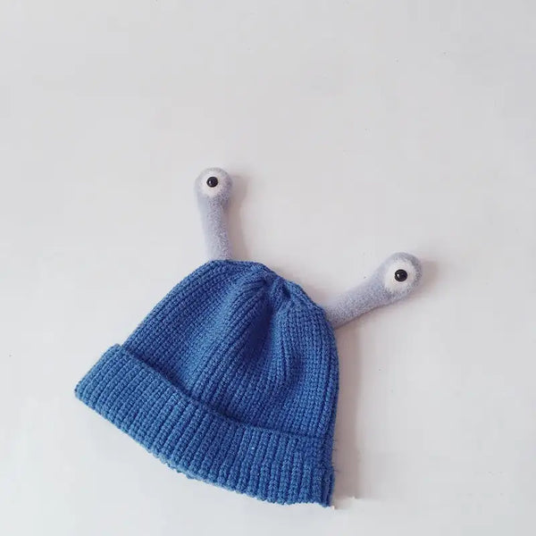 Korean Style Children's Knitted Frog Hats