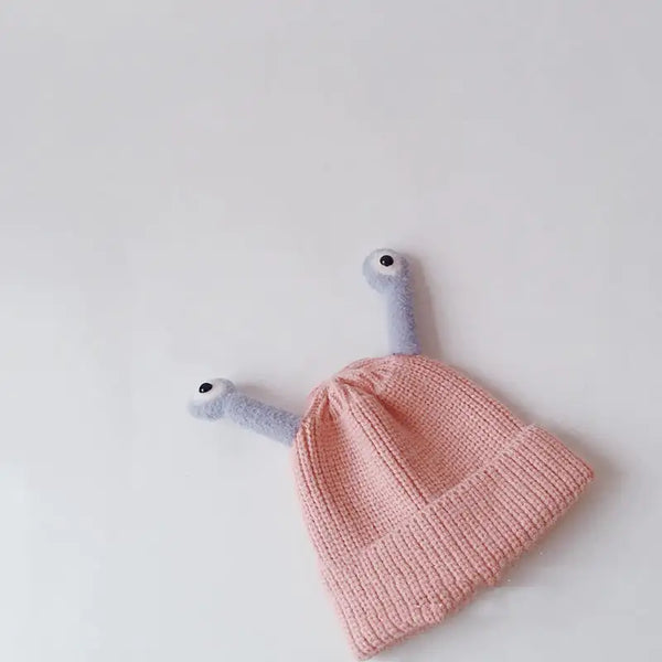Korean Style Children's Knitted Frog Hats