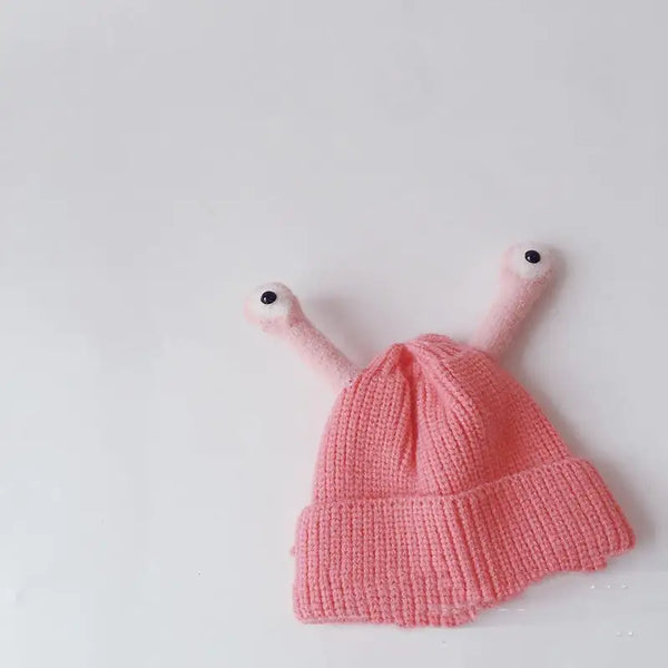 Korean Style Children's Knitted Frog Hats