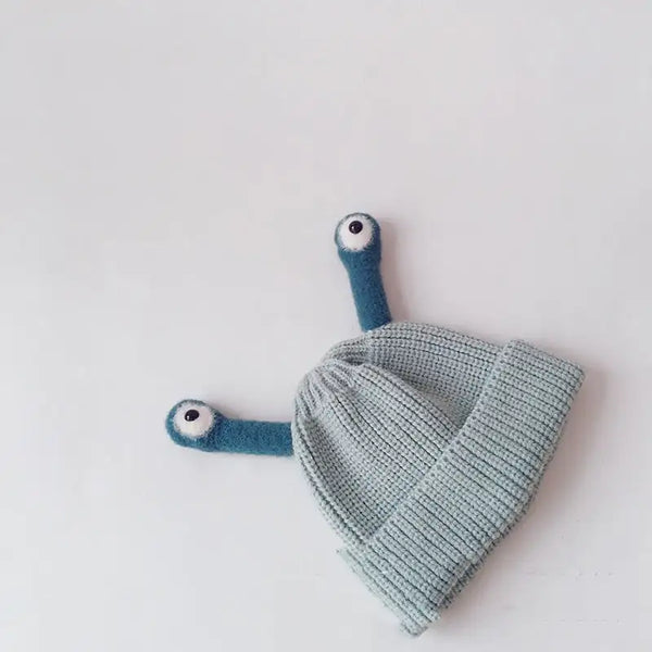 Korean Style Children's Knitted Frog Hats