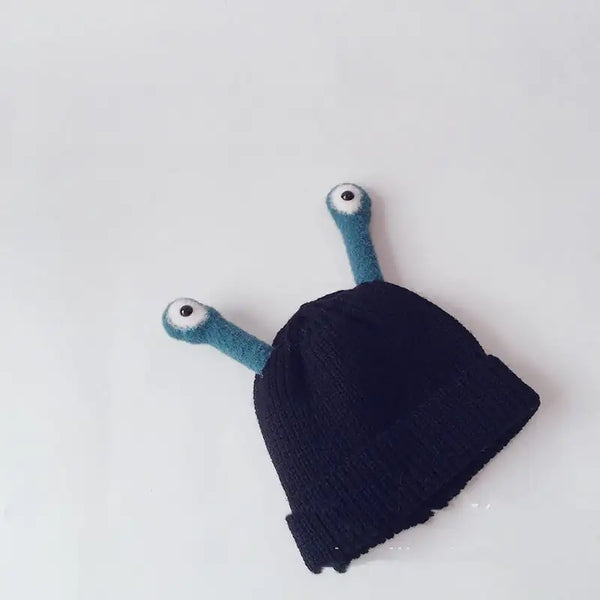 Korean Style Children's Knitted Frog Hats