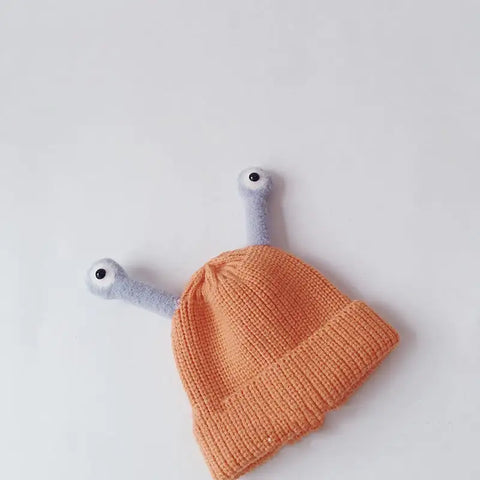 Korean Style Children's Knitted Frog Hats