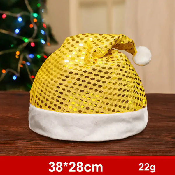 Fashionable Snowman and Santa Claus Hats for Xmas Decor