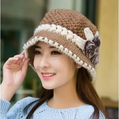 Knitted Hats for Elderly Mothers in Autumn & Winter