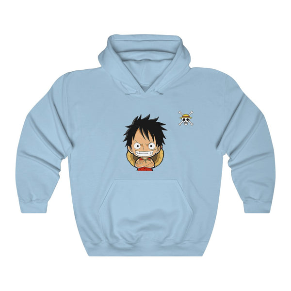 Luffy d monkey graphic Unisex Heavy Blend™ Hooded Sweatshirt