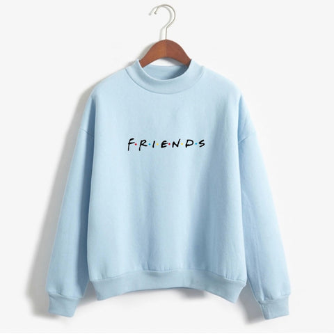 Women's 90s friends printed Pullover