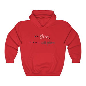 Women's Be-You printed Hooded Sweatshirt