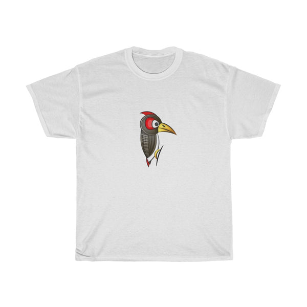 Unisex Woodpecker graphic Heavy Cotton Tee