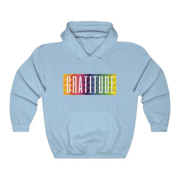 Gratitude graphic Unisex Heavy Blend™ Hooded Sweatshirt