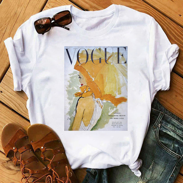 Women's Maycaur Vogue printed T-Shirt