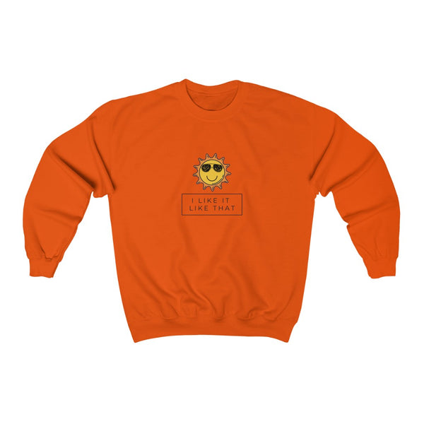 Cool sun graphic Unisex Heavy Blend™ Crewneck Sweatshirt