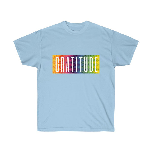 Gratitude graphic Unisex Ultra Cotton Tee