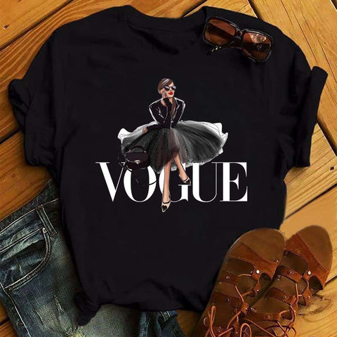 Women's Maycaur Vogue printed T-Shirt