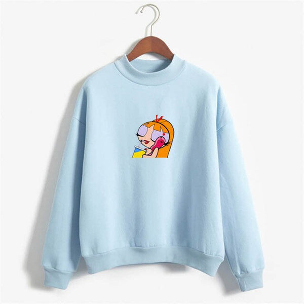 Women's powerpuff girls printed Sweatshirt