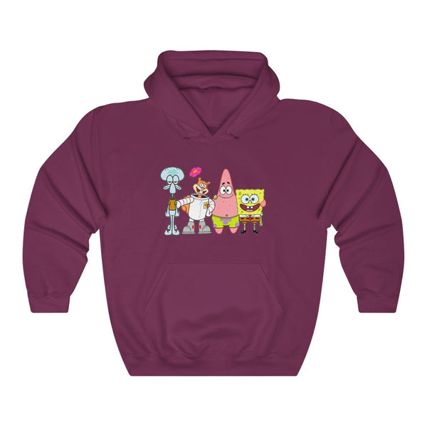 Unisex spongebob FAMILY graphic Heavy Blend™ Hooded Sweatshirt