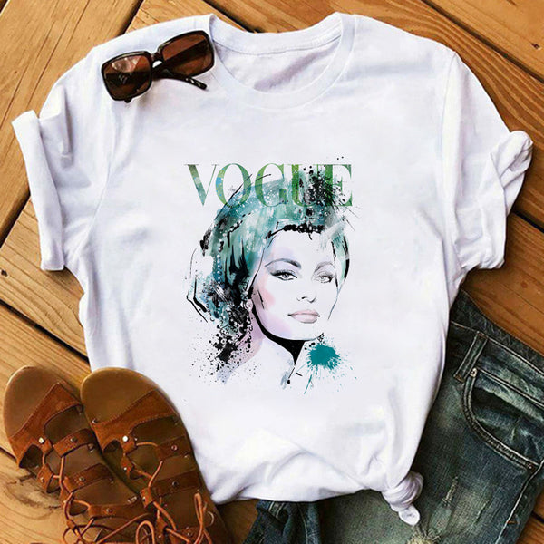 Women's Maycaur Vogue printed T-Shirt