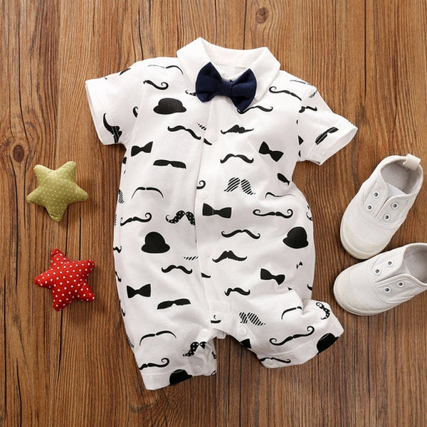 Malapina Baby Boy Romper Kids Summer Spring 0-24M Age Infant Gentleman Toddler Newborn Outfits Baby Girls Clothes 2020