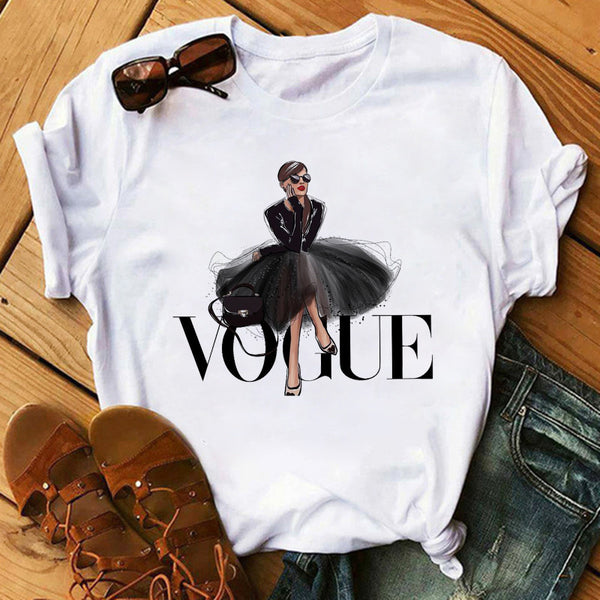 Women's Maycaur Vogue printed T-Shirt