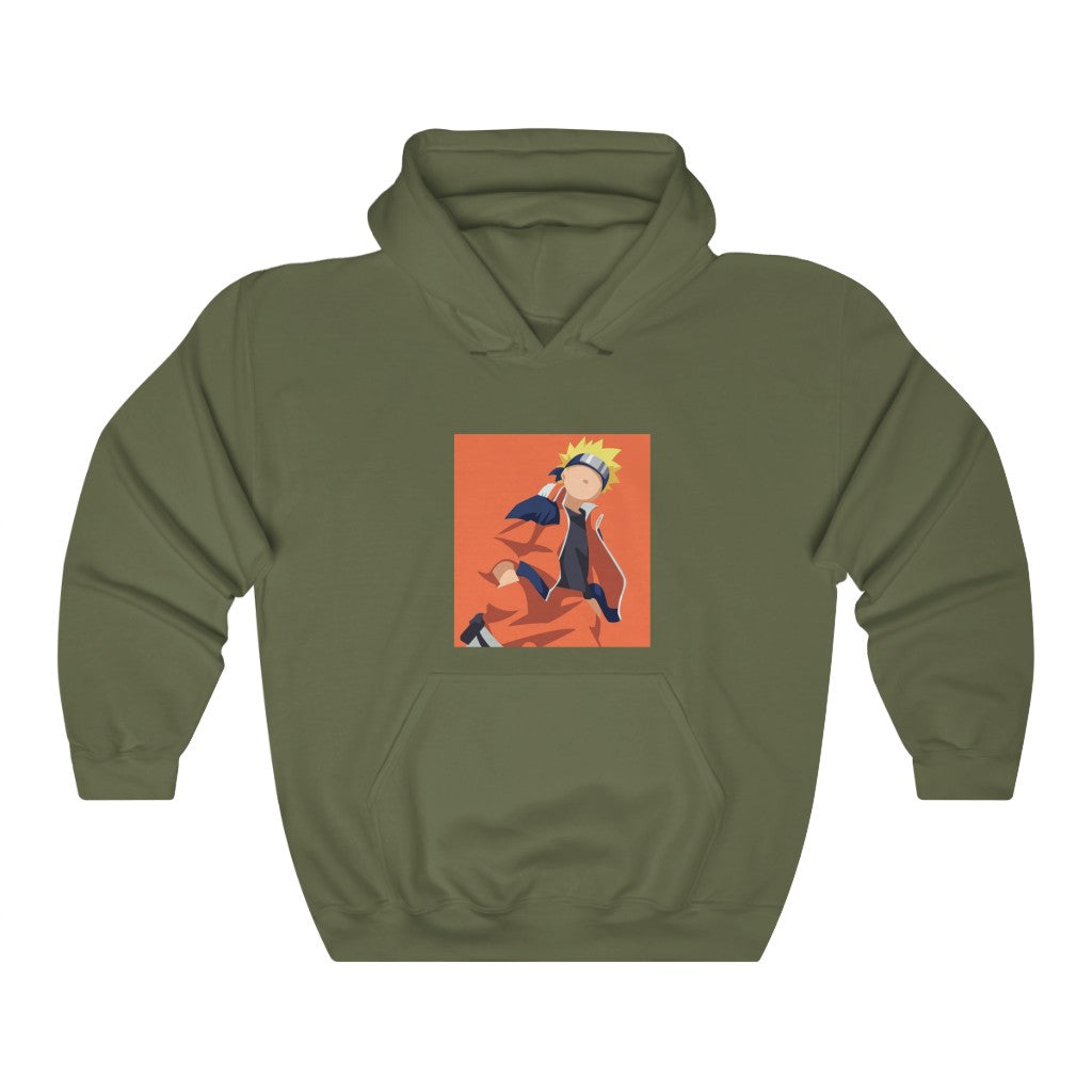 Naruto anime graphic Unisex Heavy Blend™ Hooded Sweatshirt