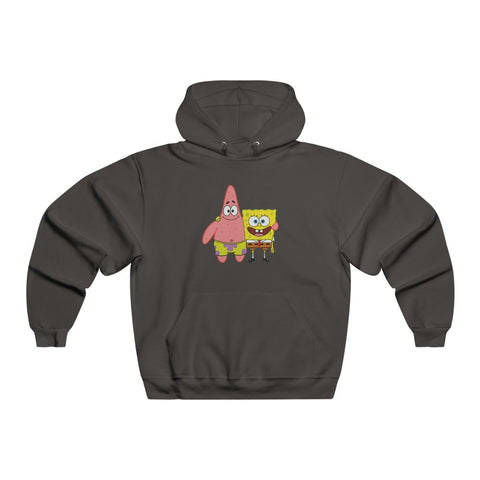 Men's spongebob and patric graphic NUBLEND® Hooded Sweatshirt