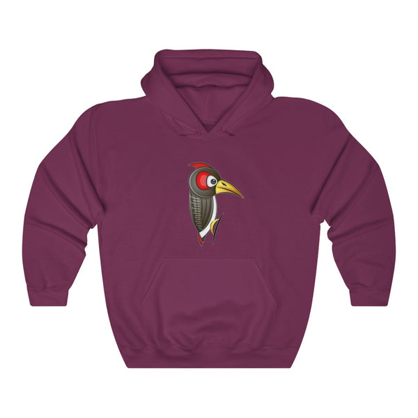 Unisex woodpecker graphic Heavy Blend™ Hooded Sweatshirt