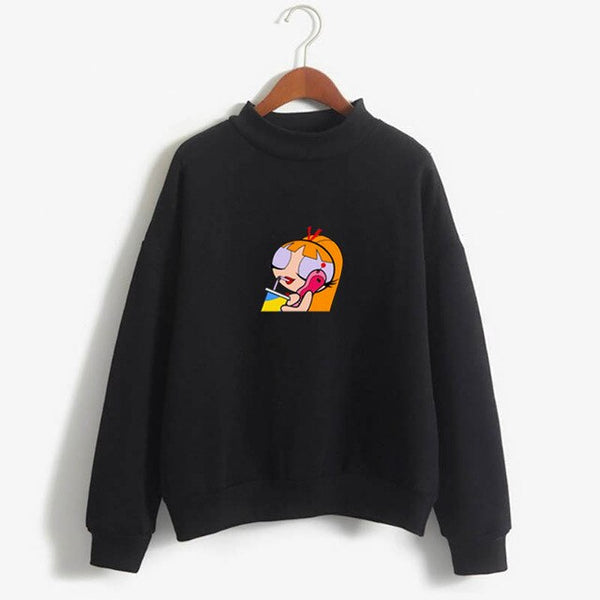 Women's powerpuff girls printed Sweatshirt