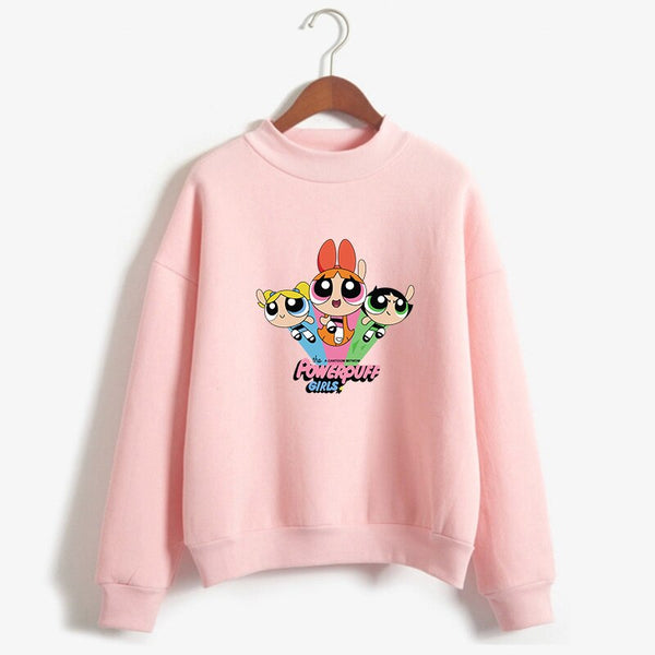 Women's powerpuff girls printed Sweatshirt