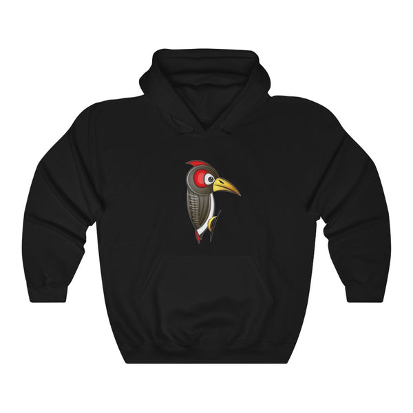 Unisex woodpecker graphic Heavy Blend™ Hooded Sweatshirt