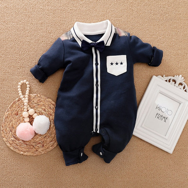 Malapina Baby Boy Romper Kids Summer Spring 0-24M Age Infant Gentleman Toddler Newborn Outfits Baby Girls Clothes 2020