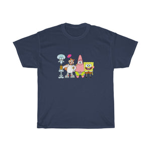 Unisex spongebob FAMILY graphic Cotton Tee