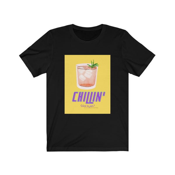 Unisex Chillin' printed Short Sleeve Tee