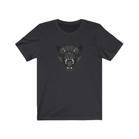 Unisex black panther printed Short Sleeve Tee