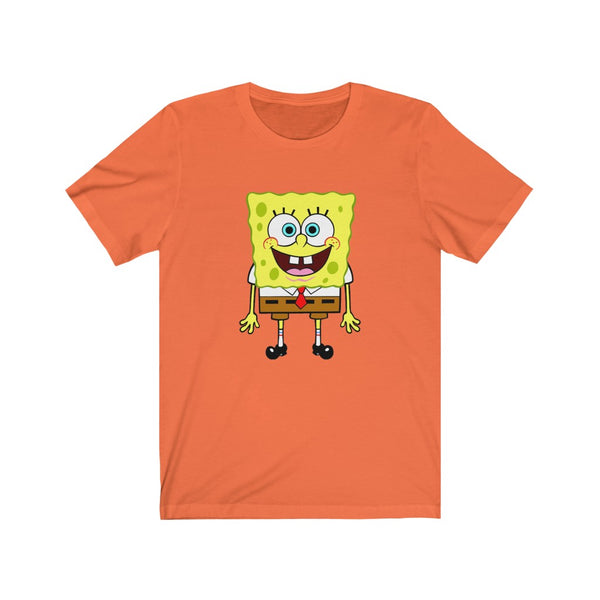 Unisex Spongebob printed Short Sleeve Tee