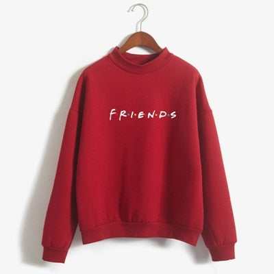 Women's 90s friends printed Pullover