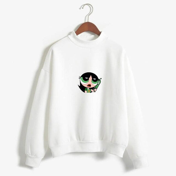 Women's powerpuff girls printed Sweatshirt