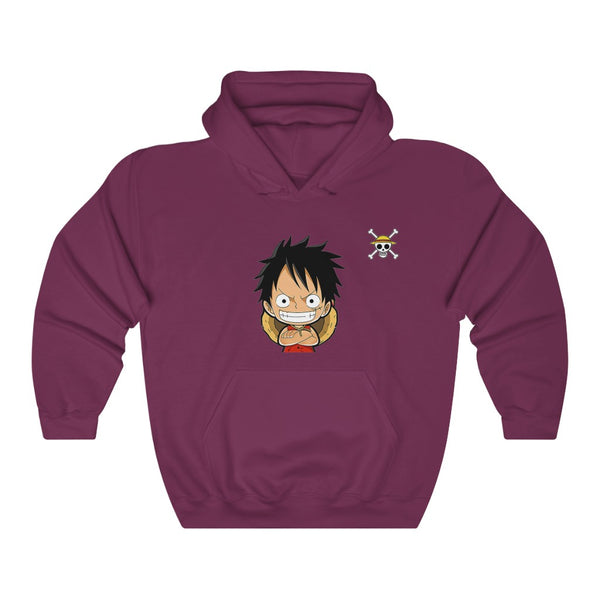 Luffy d monkey graphic Unisex Heavy Blend™ Hooded Sweatshirt