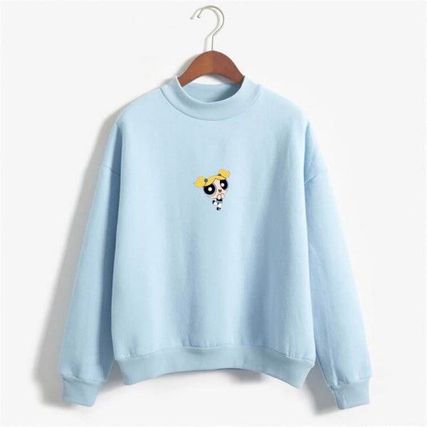 Women's powerpuff girls printed Sweatshirt