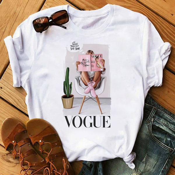 Women's Maycaur Vogue printed T-Shirt