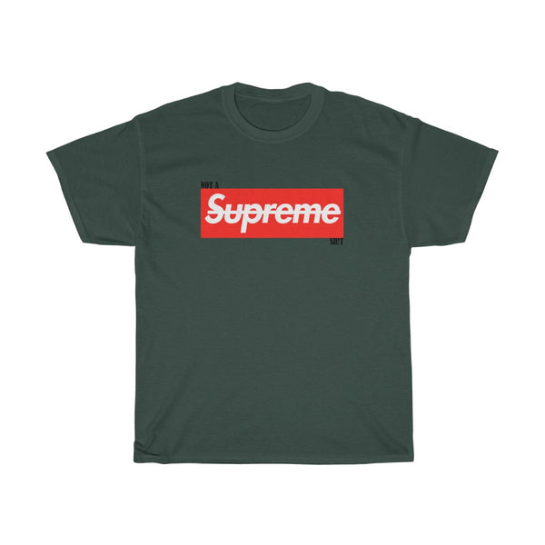 Women's Not a supreme sh!t graphic Heavy Cotton Tee