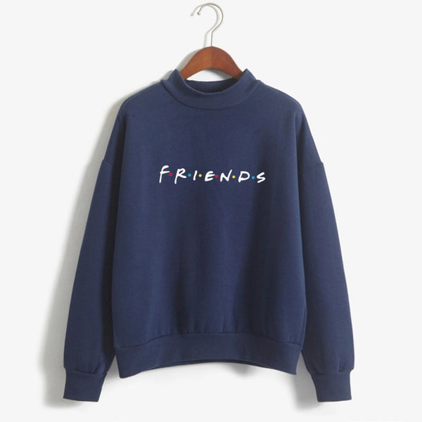 Women's 90s friends printed Pullover