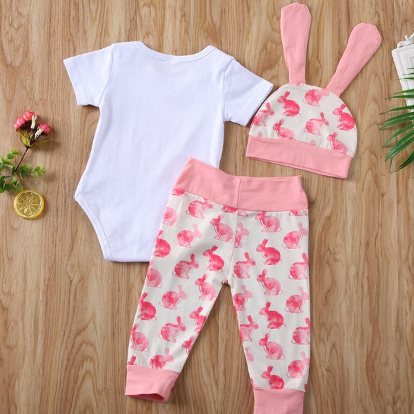 3PCS Toddler Newborn Baby dress