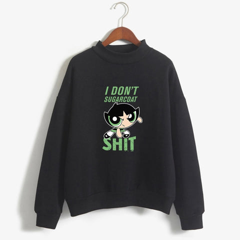 Women's powerpuff girls printed Sweatshirt
