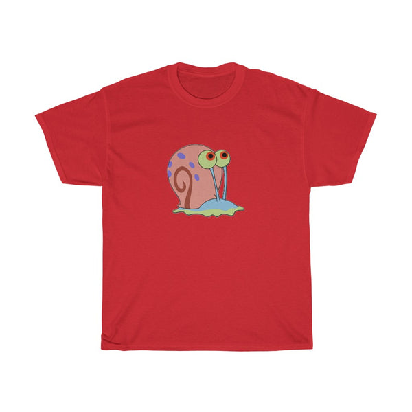 Unisex snail graphic Heavy Cotton Tee